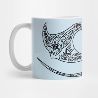 Manta Ray Tribal Design Mug